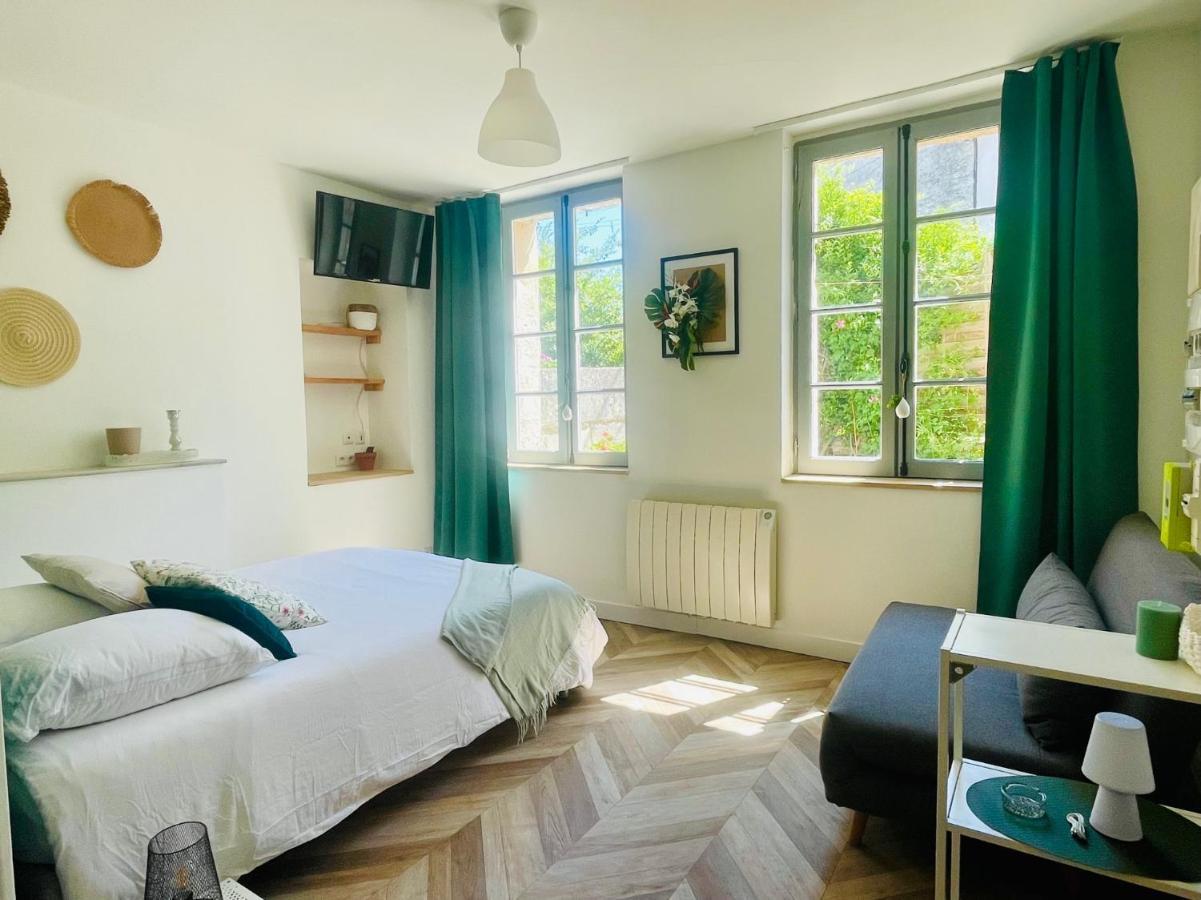 Le Tropical - Studio Avec Terrasse Angouleme Luaran gambar
